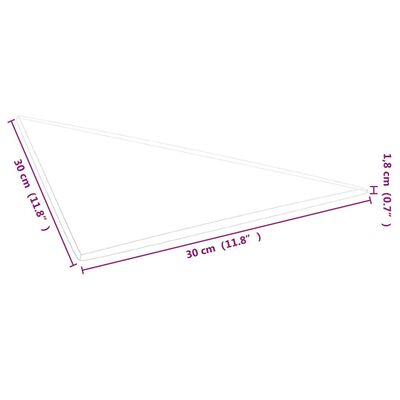 vidaXL Panouri de perete, 12 buc., albastru, 30x30 cm, catifea 0,54 m²