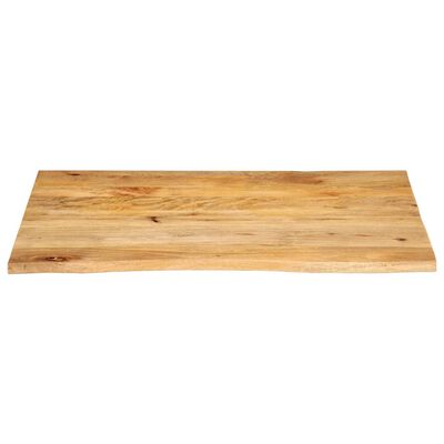 vidaXL Blat de masă contur organic 90x80x2,5 cm lemn masiv de mango