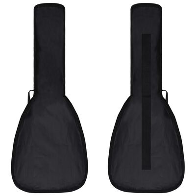 vidaXL Set ukulele Soprano pentru copii, cu husă, roz, 23"