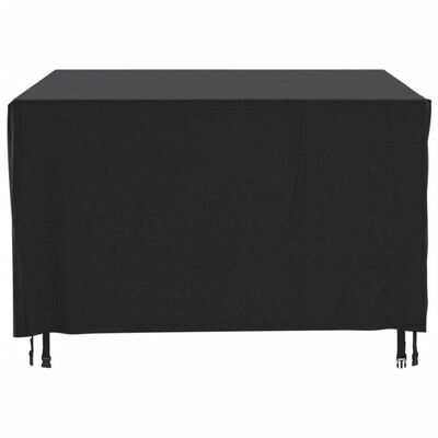 vidaXL Husă mobilier de grădină negru 225x143x90 cm impermeabilă 420D