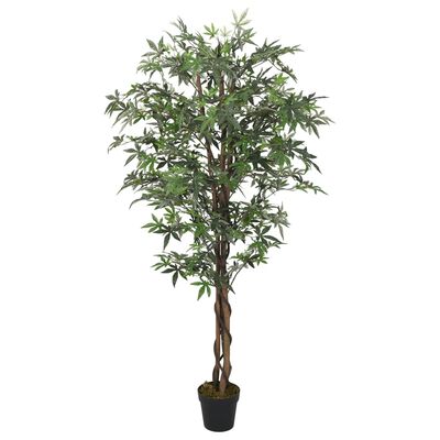 vidaXL Arbore de arțar artificial 672 de frunze 180 cm verde