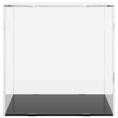 vidaXL Cutie de prezentare, transparent, 30x30x30 cm, acril