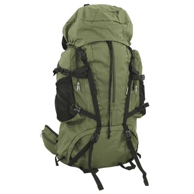 vidaXL Rucsac de drumeție, verde kaki, 60 L, țesătură oxford