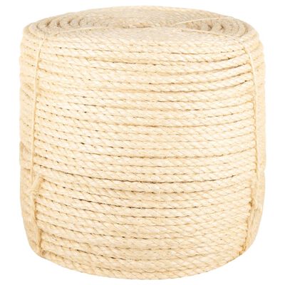 vidaXL Frânghie, 25 m, sisal 100%, 8 mm