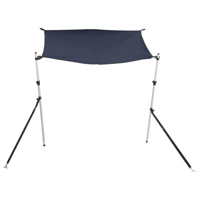 vidaXL Extensie parasolar T-Top, albastru, 170x170x(115-183) cm