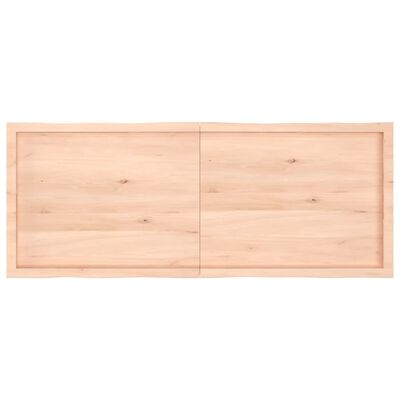 vidaXL Blat masă 160x60x(2-6) cm lemn stejar netratat contur organic