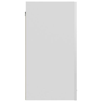 vidaXL Dulap suspendat alb extralucios 60 x 31 x 60 cm lemn prelucrat