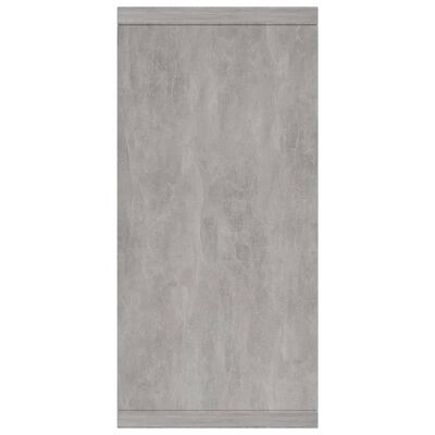 vidaXL Dulap, gri beton, 88x30x65 cm, lemn prelucrat