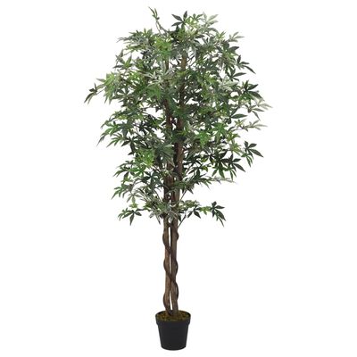 vidaXL Arbore de arțar artificial 672 de frunze 180 cm verde