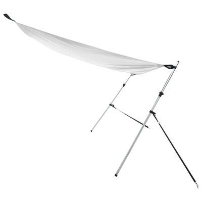 vidaXL Extensie parasolar T-Top, alb, 170x208x(115-183) cm