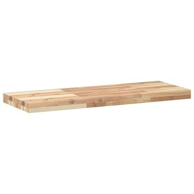 vidaXL Rafturi plutitoare 4 buc. 100x30x4cm lemn masiv acacia netratat