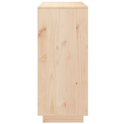 vidaXL Servantă, 70x34x80 cm, lemn masiv de pin
