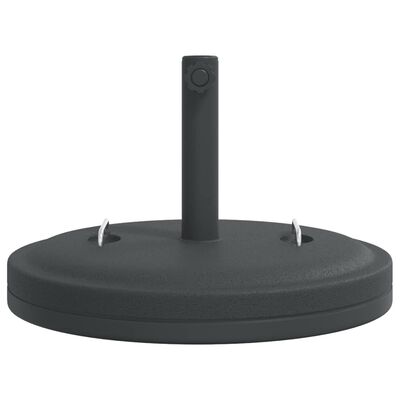 vidaXL Suport umbrelă pentru stâlpi Ø38 / 48 mm, 25 kg, rotund