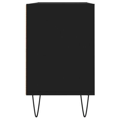 vidaXL Comodă TV, negru, 103,5x30x50 cm, lemn compozit