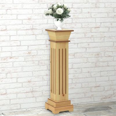 vidaXL Suport plante clasic în formă stâlp pătrat lemn 17x17x66 cm MDF