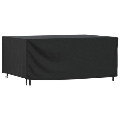 vidaXL Husă mobilier de grădină negru 225x143x90 cm impermeabilă 420D