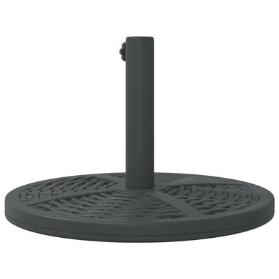 vidaXL Suport umbrelă pentru stâlpi Ø38 / 48 mm, 12 kg, rotund