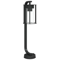 vidaXL Lampă exterioară de podea, negru, 60 cm, oțel inoxidabil