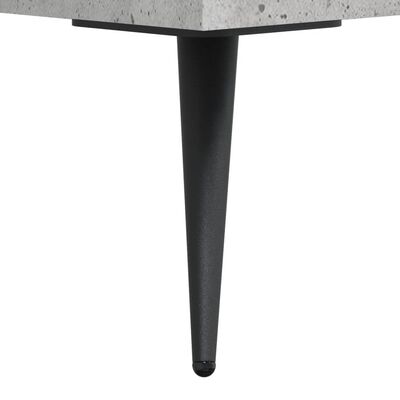 vidaXL Pantofar, gri beton, 30x35x105 cm, lemn compozit