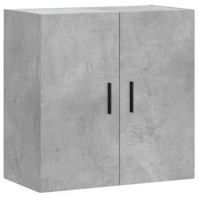 vidaXL Dulap de perete, gri beton, 60x31x60 cm, lemn compozit