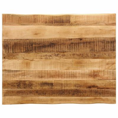 vidaXL Blat de masă contur organic 110x80x2,5 cm lemn masiv mango brut