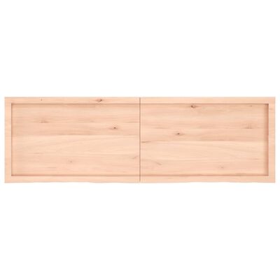 vidaXL Blat de baie, 160x50x(2-6) cm, lemn masiv netratat