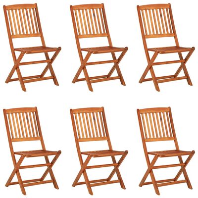 vidaXL Set mobilier de grădină 7 piese 180x90x75 cm, lemn masiv acacia