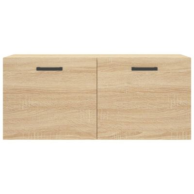 vidaXL Dulap de perete, stejar sonoma, 80x36,5x35 cm, lemn compozit