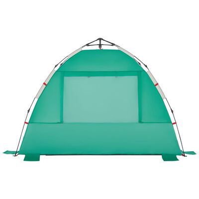 vidaXL Cort camping 2 persoane verde marin impermeabil setare rapidă