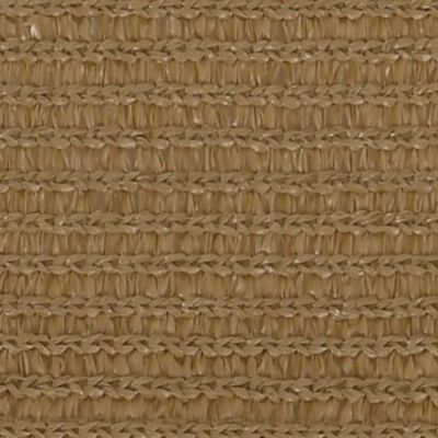 vidaXL Pânză parasolar, gri taupe, 2x4 m, HDPE, 160 g/m²