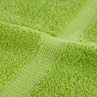 vidaXL Prosoape de mâini premium SOLUND 10 buc. verde 50x100cm 600 gsm