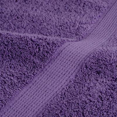 vidaXL Prosoape mâini premium SOLUND 2 buc violet 30x30cm 600 gsm