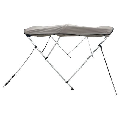 vidaXL Parasolar Bimini 3 arcuri pereți laterali, 183x(154-167)x137 cm