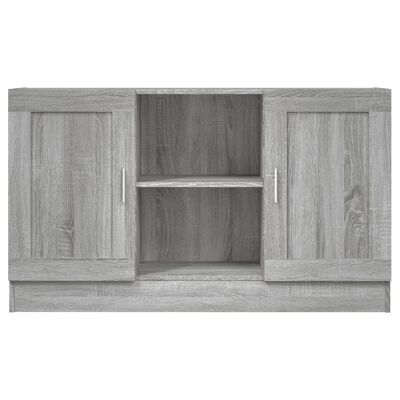 vidaXL Servantă, sonoma gri, 120x30,5x70 cm, lemn prelucrat