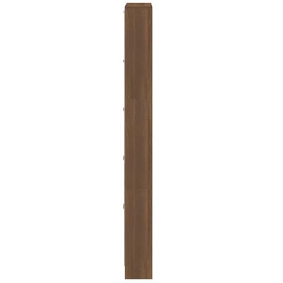 vidaXL Pantofar, stejar maro, 59x17x169 cm, lemn compozit