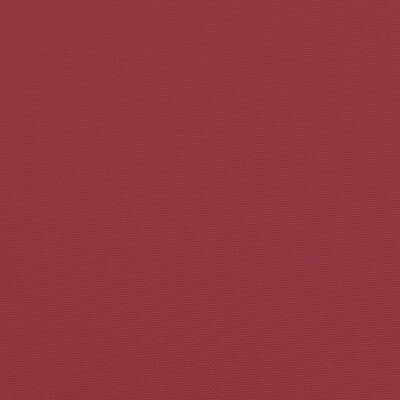 vidaXL Perne cu spătar mic, 2 buc. roșu vin 100x50x3 cm textil oxford