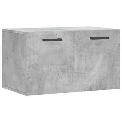 vidaXL Dulap de perete, gri beton, 60x36,5x35 cm, lemn prelucrat