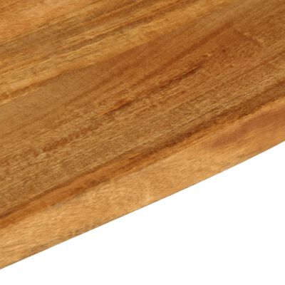 vidaXL Blat de masă contur organic 110x30x3,8 cm lemn masiv de mango