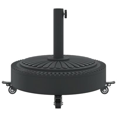 vidaXL Suport umbrelă pentru stâlpi Ø38 / 48 mm, 27 kg, rotund