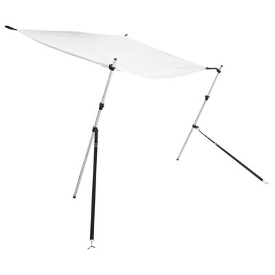 vidaXL Extensie parasolar T-Top, alb, 170x170x(113-182,5) cm
