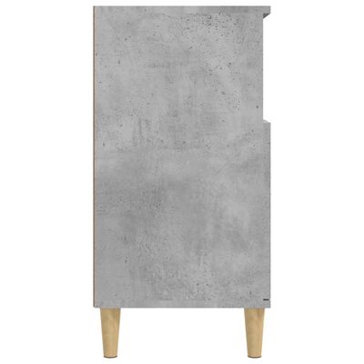 vidaXL Servantă, gri beton, 60x35x70 cm, lemn prelucrat