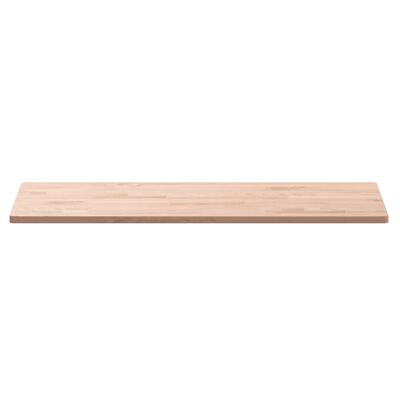 vidaXL Blat de masă, 80x40x1,5 cm, dreptunghiular, lemn masiv de fag
