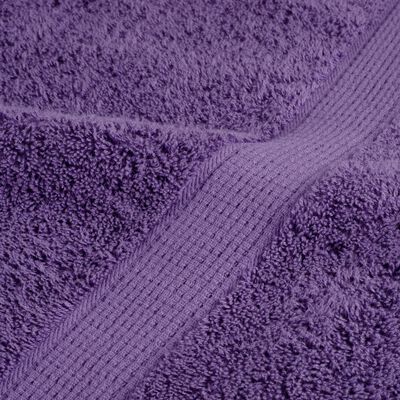 vidaXL Prosoape de mâini premium SOLUND 4 buc. violet 50x100 cm 600gsm