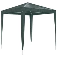 vidaXL Cort de petrecere profesional, verde, 2 x 2 m