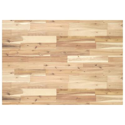 vidaXL Blat de birou netratat, 120x70x4 cm, lemn masiv de acacia