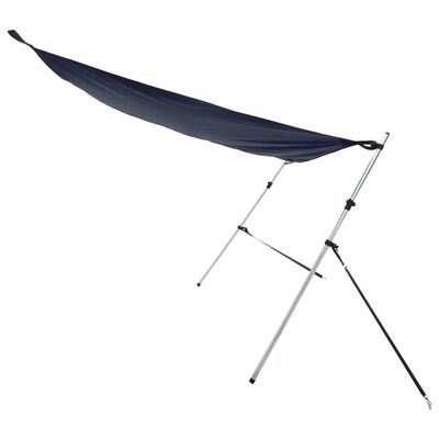 vidaXL Extensie parasolar T-Top, albastru, 170x170x(115-183) cm