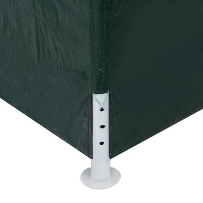 vidaXL Cort de petrecere, verde, 3 x 12 m