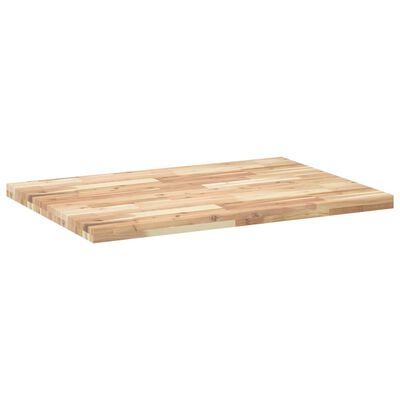 vidaXL Blat de birou netratat, 120x70x4 cm, lemn masiv de acacia