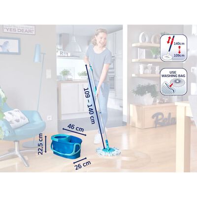 Leifheit Set mop rotativ pentru pardoseală Clean Twist Ergo