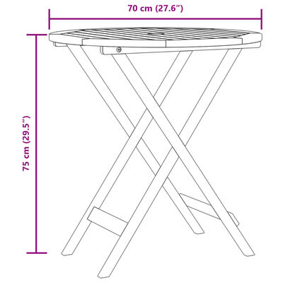 vidaXL Set mobilier bistro, 3 piese, gri, polipropilenă și lemn masiv